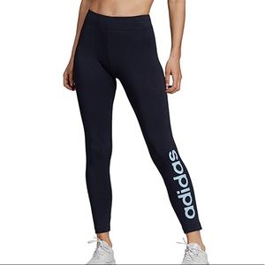 Adidas Linear Blue Leggings